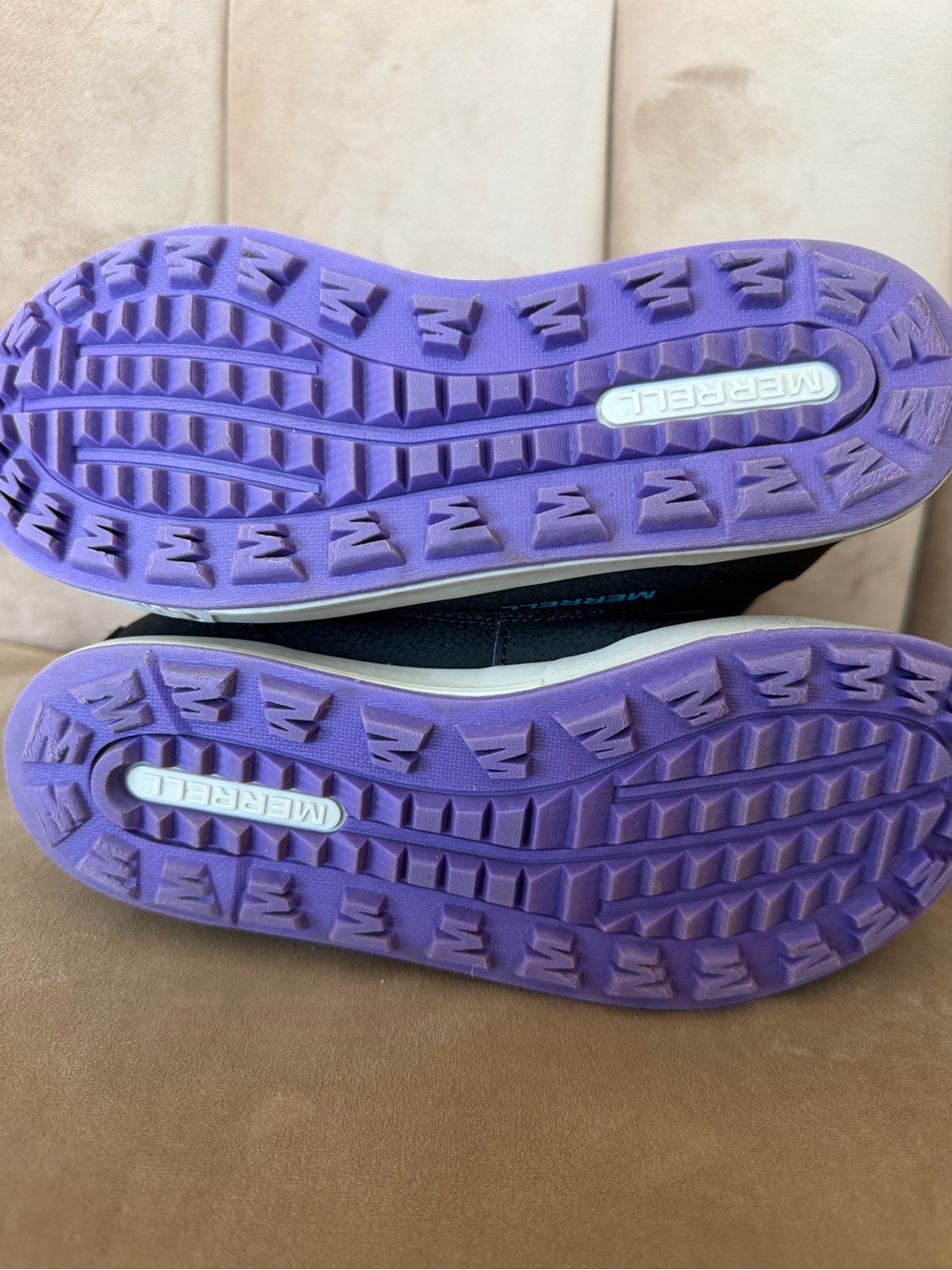 Merrell Kids Waterproof Winter Snow Boots Purple Black Size 4 Youth Insulated - Picture 3 of 6